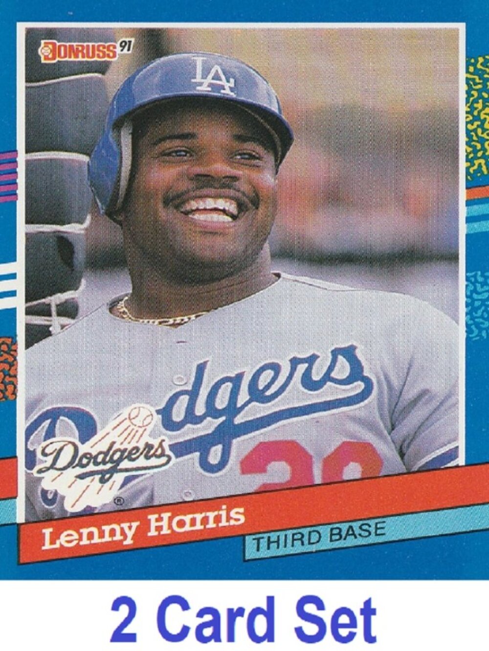 Lenny Harris Baseball Card Collection